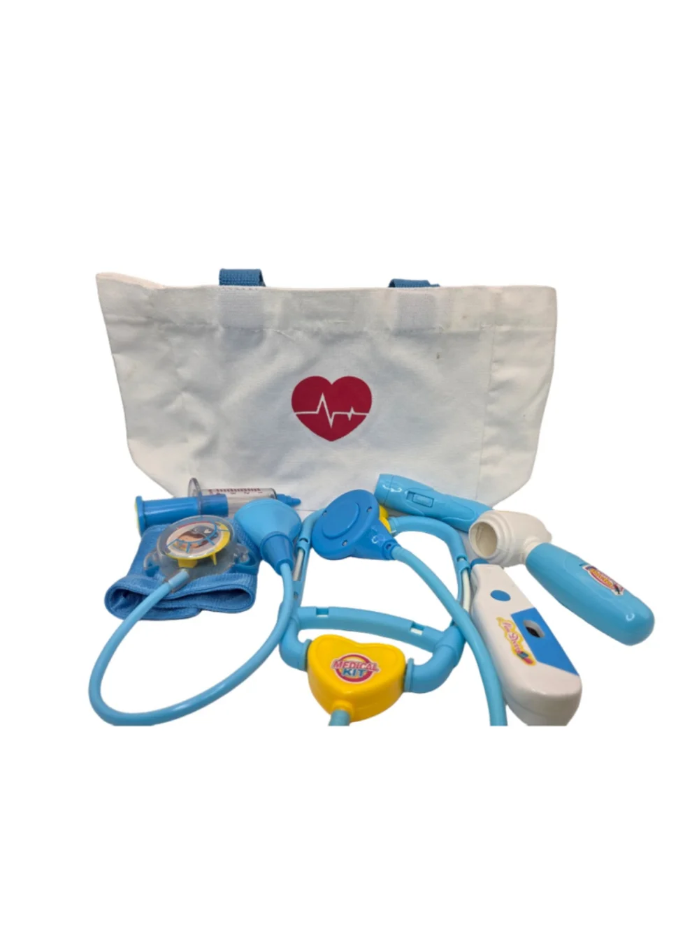 Kids Unbranded Medical Kit Toy Set One Size Blue and White